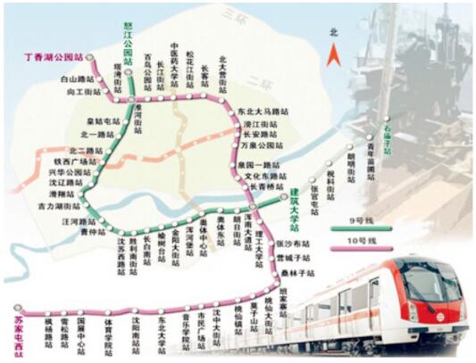 地鐵9號線最新線路圖，時代脈絡與城市的躍遷印記